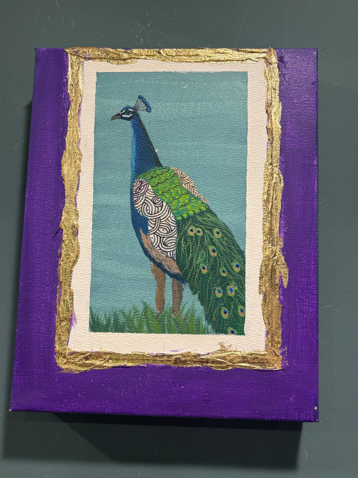 Small Peacock - Matte