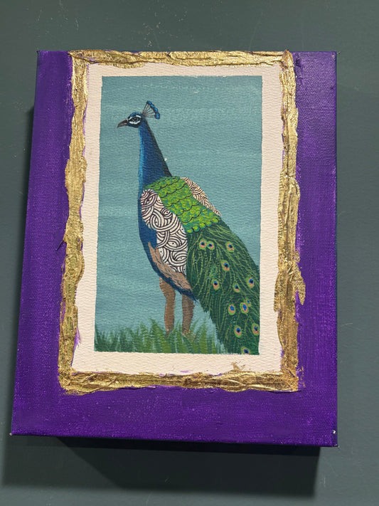 Small Peacock - Matte