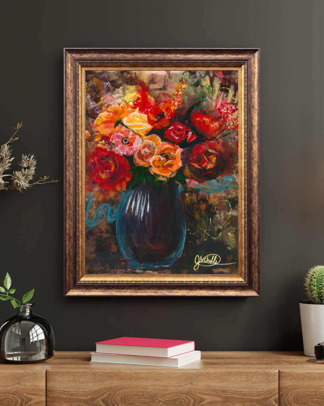 Floral Breakthrough - Print